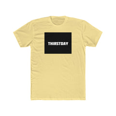 Cire Revolution Thirstday Crew Neck Tee - Yellow